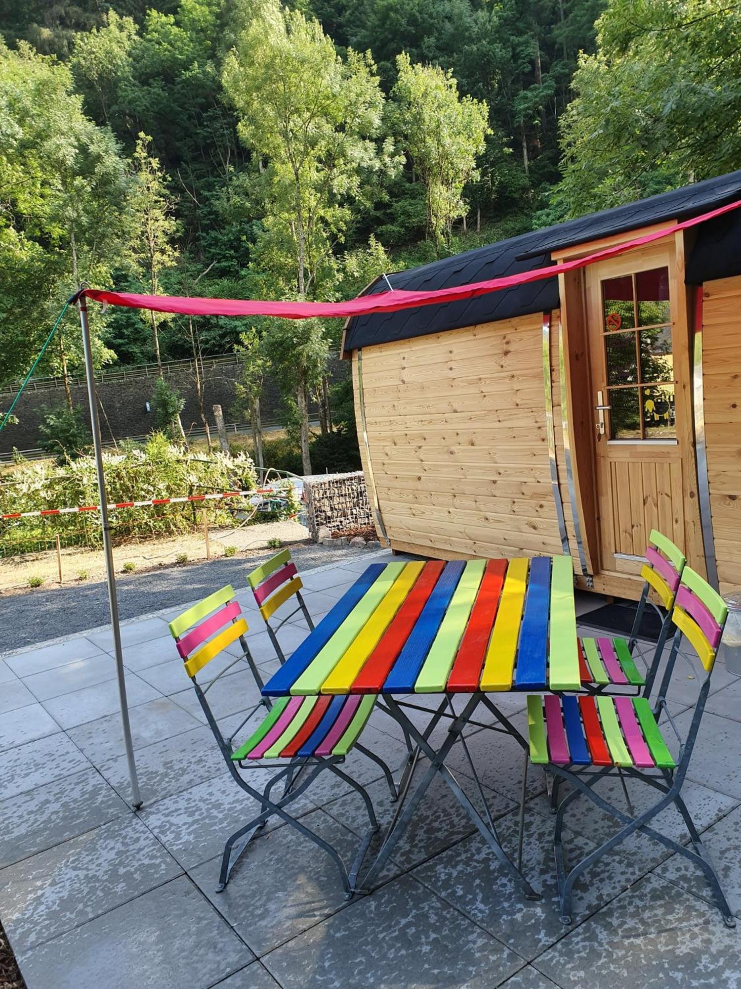 Pension Camping Schausten Cochem Exteriör bild